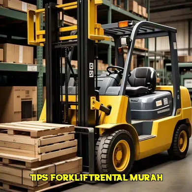 Panduan Lengkap Tips Aman Menggunakan Jasa Forklift Rental untuk Pemula